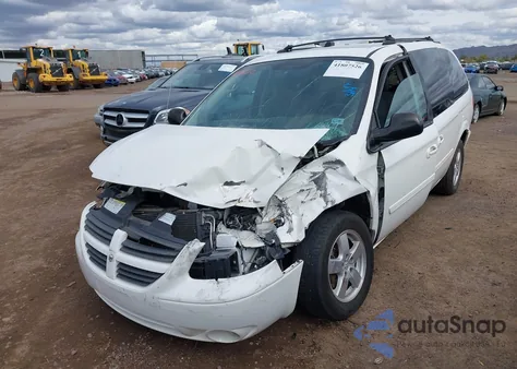 2005 Dodge Grand Caravan Sxt из США, поврежденный, VIN 2D4GP44L95R404212